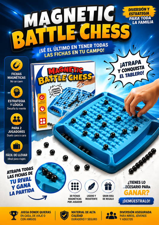 Juego Magnetico Battle Chess